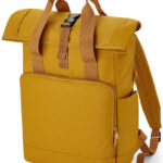 Recycled Twin Handle Roll-Top Laptop Backpack