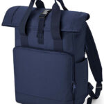 Recycled Twin Handle Roll-Top Laptop Backpack