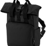 Recycled Mini Twin Handle Roll-Top Backpack