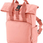 Recycled Mini Twin Handle Roll-Top Backpack