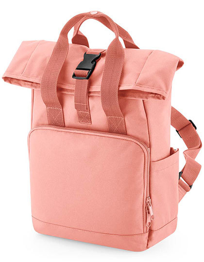 Recycled Mini Twin Handle Roll-Top Backpack