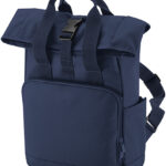 Recycled Mini Twin Handle Roll-Top Backpack
