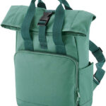 Recycled Mini Twin Handle Roll-Top Backpack