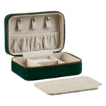 Velvet Travel Jewellery Box