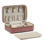 Velvet Travel Jewellery Box