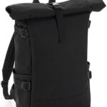 Block Roll-Top Backpack