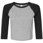 Women´s Micro Rib 3/4 Raglan Baby Tee