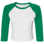 Women´s Micro Rib 3/4 Raglan Baby Tee