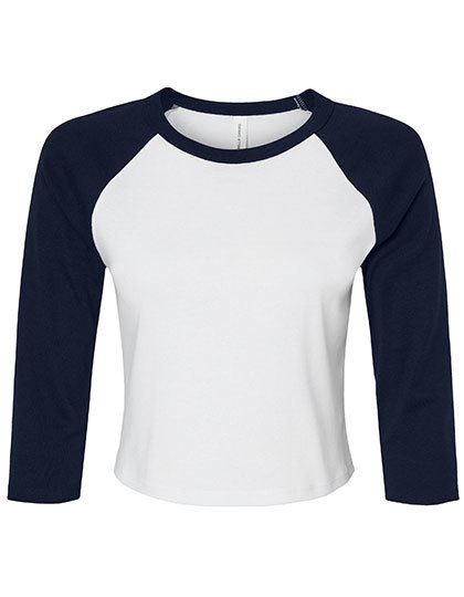 Women´s Micro Rib 3/4 Raglan Baby Tee