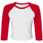 Women´s Micro Rib 3/4 Raglan Baby Tee