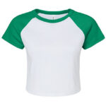 Women´s Micro Rib Raglan Baby Tee