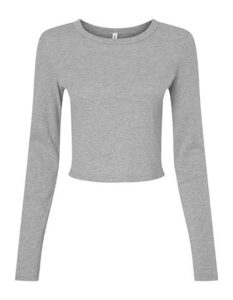 Women´s Micro Rib Long Sleeve Baby Tee