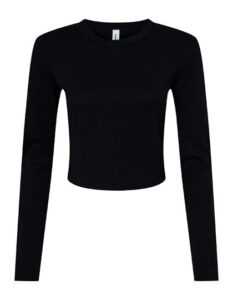 Women´s Micro Rib Long Sleeve Baby Tee