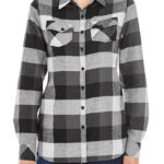 Ladies´ Woven Plaid Flannel Shirt