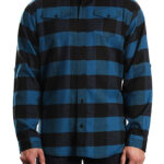 Woven Plaid Flannel Shirt