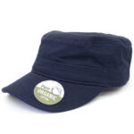 Organic Cotton Army Cap Washed