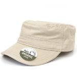 Organic Cotton Army Cap Washed