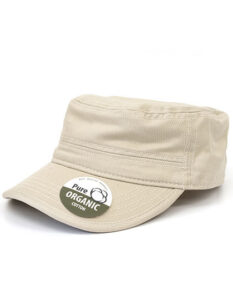 Organic Cotton Army Cap Washed