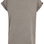 Ladies´ Acid Washed Extended Shoulder Tee