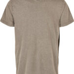 Acid Washed Round Neck Tee