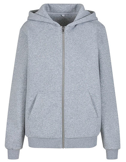 Ladies Fluffy Zip Hoody