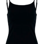Ladies Stretch Jersey Short Slim Top