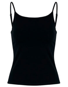 Ladies Stretch Jersey Short Slim Top