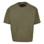 Vintage Cropped Heavy Oversize Tee