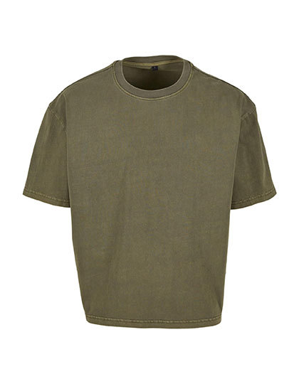 Vintage Cropped Heavy Oversize Tee