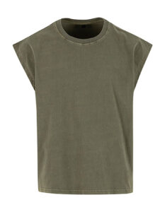 Vintage Cropped Heavy Sleeveless Tee