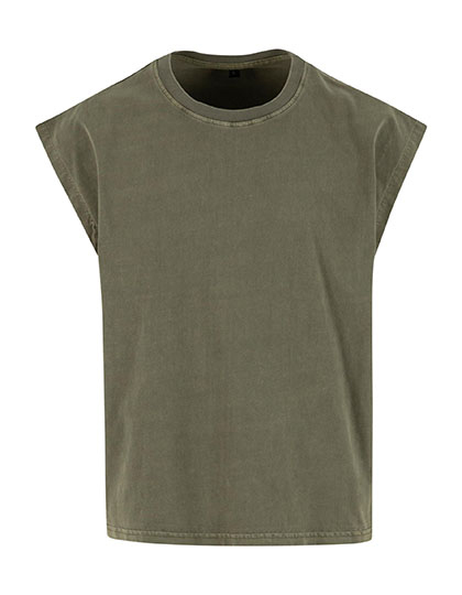 Vintage Cropped Heavy Sleeveless Tee