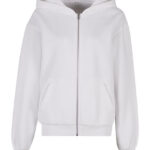 Ladies Loose Fit Zip Hoody