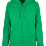 Ladies Basic Zip Hoody