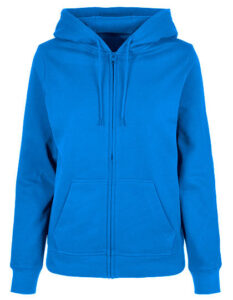 Ladies Basic Zip Hoody