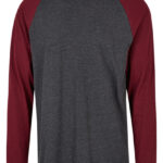 Men´s Contrast Raglan Longsleeve T-Shirt