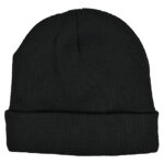 Knitted Hat with Fleece
