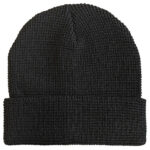 Knitted Beanie Waffle Look