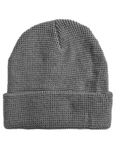 Knitted Beanie Waffle Look