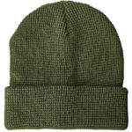 Knitted Beanie Waffle Look