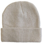 Knitted Beanie Waffle Look