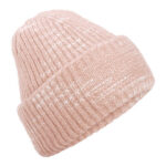 Chunky Knitted Patch Beanie
