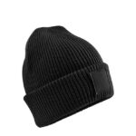 Kids Deep Cuffed Tonal Patch Beanie