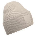 Deep Cuffed Tonal Patch Beanie