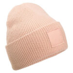Deep Cuffed Tonal Patch Beanie