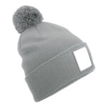 Appliqué Patch Pom Beanie