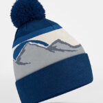 Mountain Peaks Pom Pom Beanie