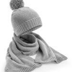 Knitted Scarf and Beanie Gift Set