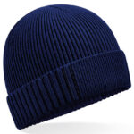 Organic Cotton Engineered Patch Beanie