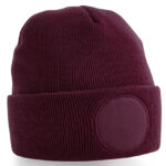 Circular Patch Beanie