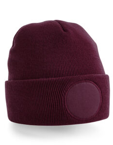 Circular Patch Beanie